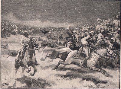 The chase at Argaum AD 1803 by Henry Marriott Paget